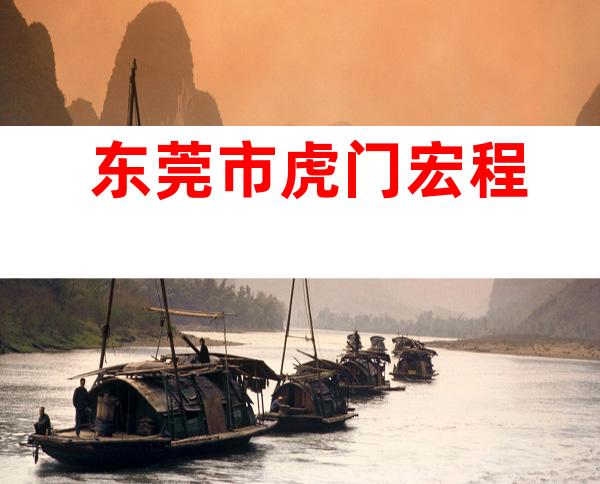东莞市虎门宏程