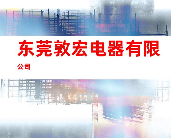 东莞敦宏电器有限公司