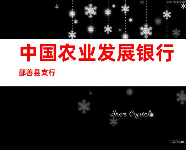 中国农业发展银行鄯善县支行