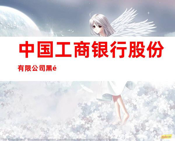 中国工商银行股份有限公司黑龙江省分行