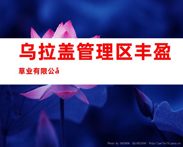 乌拉盖管理区丰盈草业有限公司