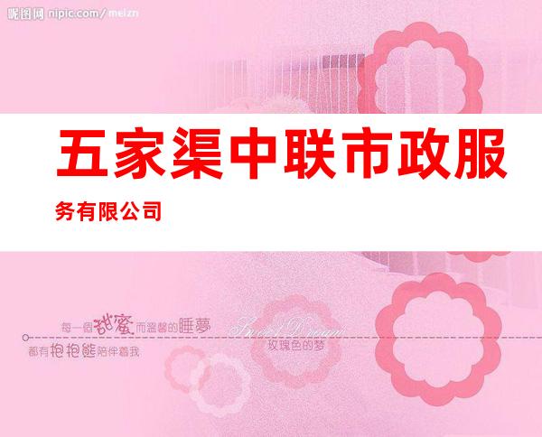 五家渠中联市政服务有限公司