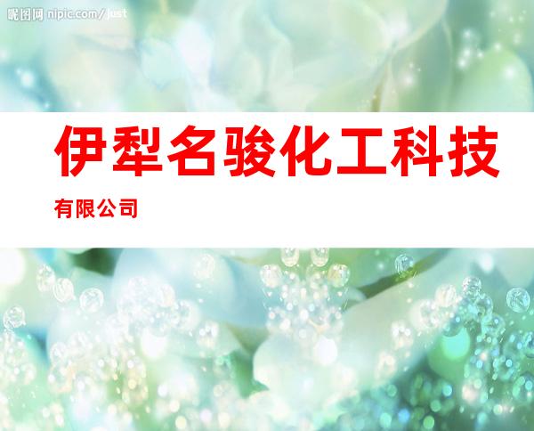 伊犁名骏化工科技有限公司