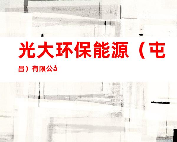 光大环保能源（屯昌）有限公司