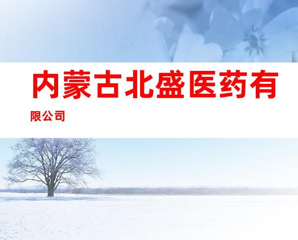 内蒙古北盛医药有限公司