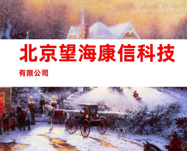 北京望海康信科技有限公司