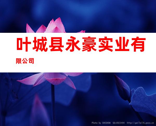 叶城县永豪实业有限公司