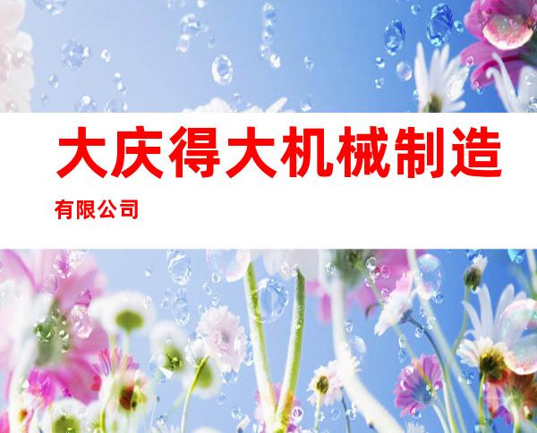 大庆得大机械制造有限公司