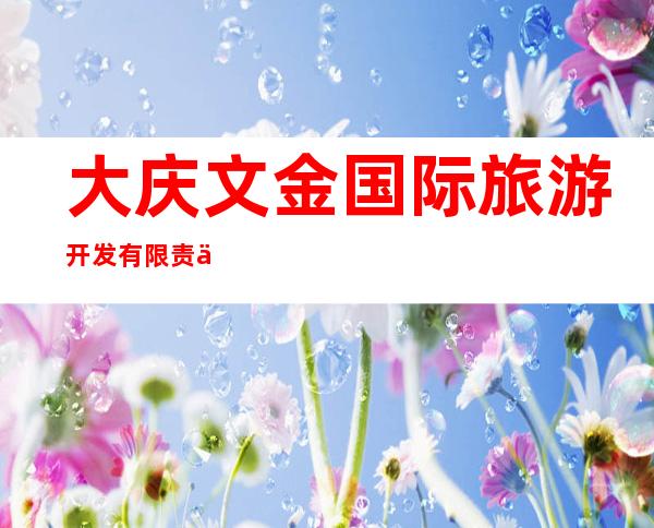 大庆文金国际旅游开发有限责任公司
