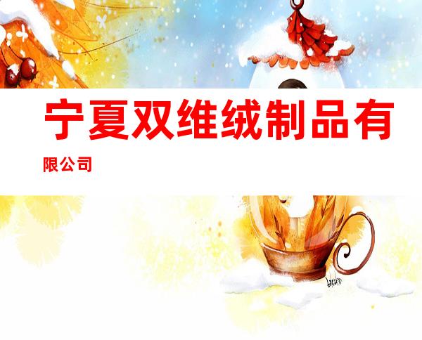 宁夏双维绒制品有限公司