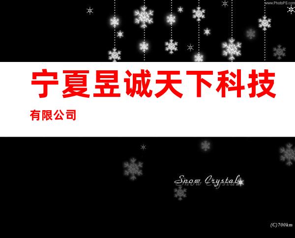 宁夏昱诚天下科技有限公司