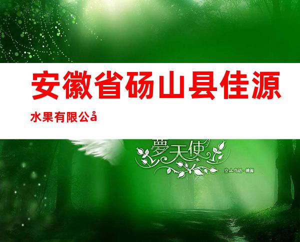 安徽省砀山县佳源水果有限公司