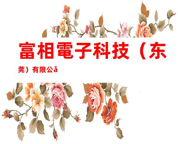 富相電子科技（东莞）有限公司