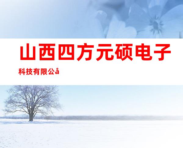 山西四方元硕电子科技有限公司