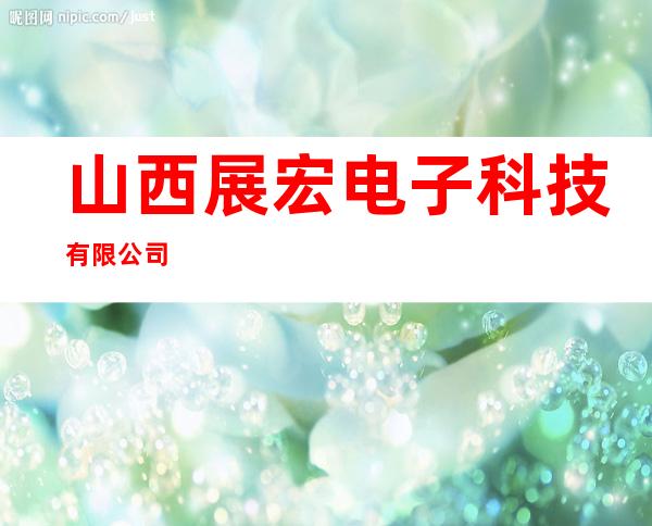 山西展宏电子科技有限公司