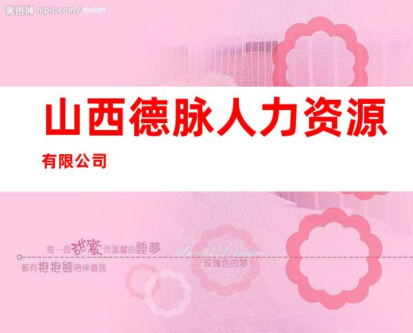 山西德脉人力资源有限公司