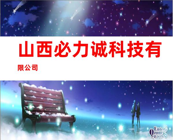 山西必力诚科技有限公司