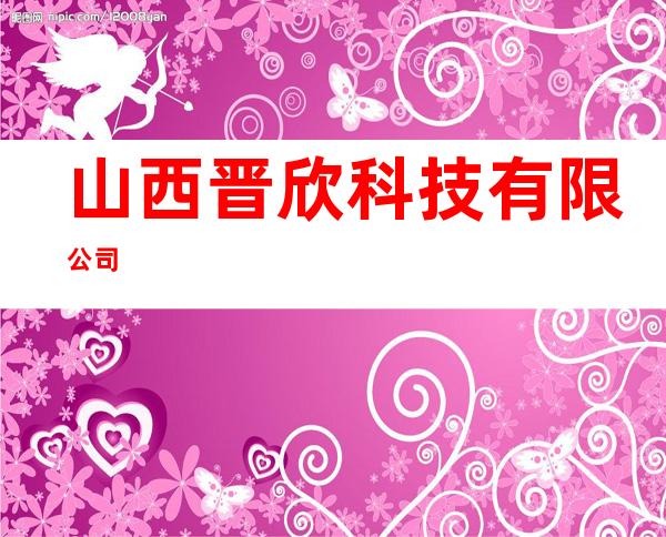 山西晋欣科技有限公司