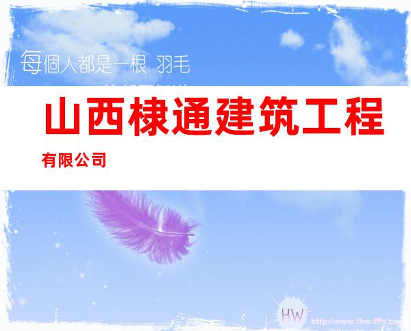 山西棣通建筑工程有限公司