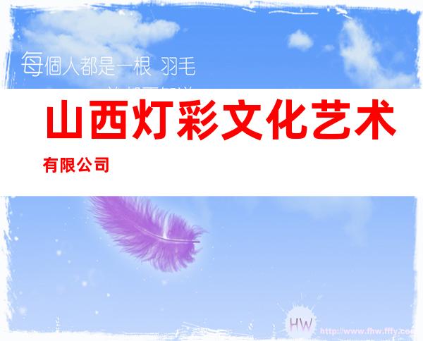 山西灯彩文化艺术有限公司