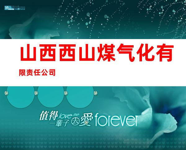 山西西山煤气化有限责任公司