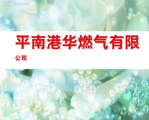 平南港华燃气有限公司