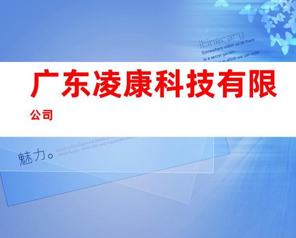 广东凌康科技有限公司