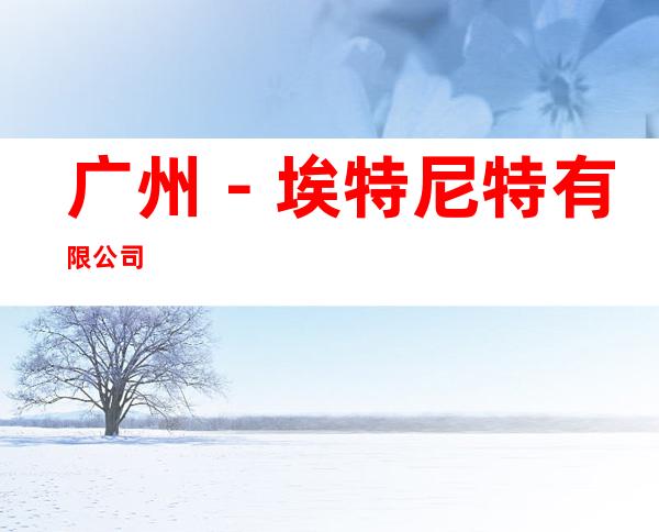 广州-埃特尼特有限公司