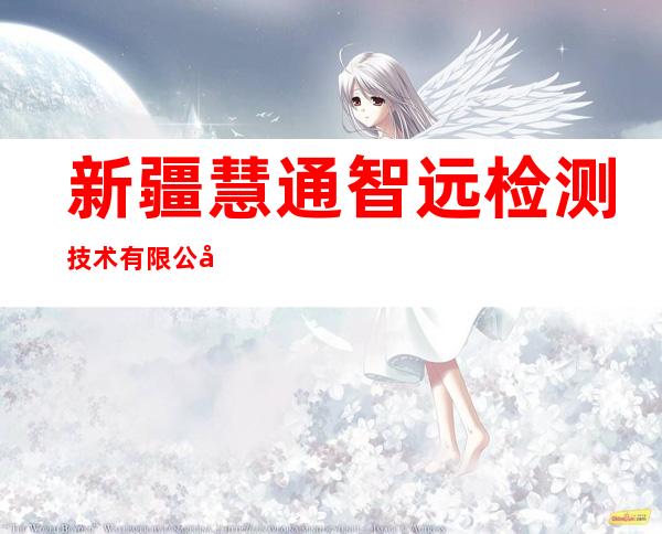 新疆慧通智远检测技术有限公司