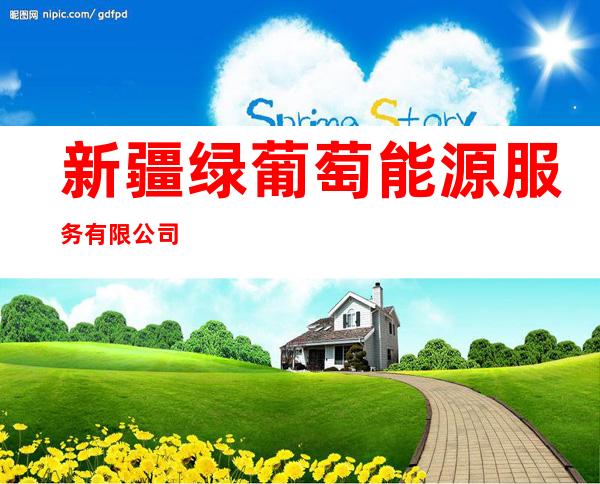 新疆绿葡萄能源服务有限公司
