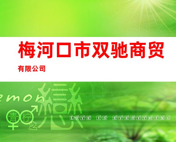梅河口市双驰商贸有限公司