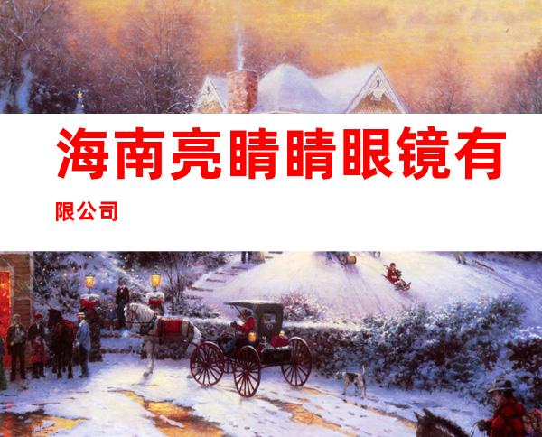 海南亮睛睛眼镜有限公司