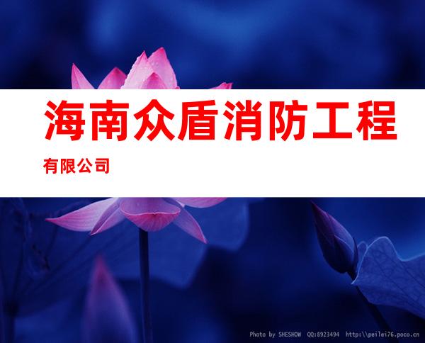 海南众盾消防工程有限公司