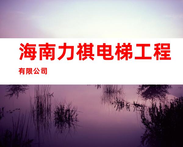 海南力祺电梯工程有限公司