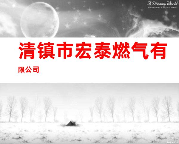清镇市宏泰燃气有限公司