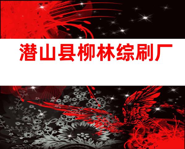 潜山县柳林综刷厂