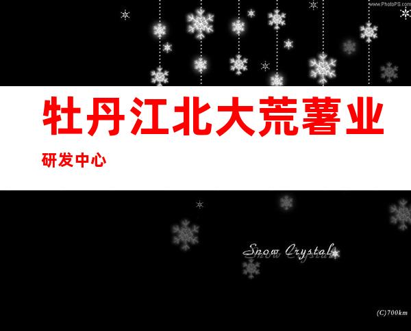 牡丹江北大荒薯业研发中心