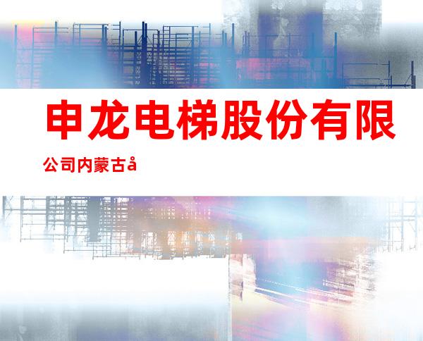申龙电梯股份有限公司内蒙古分公司