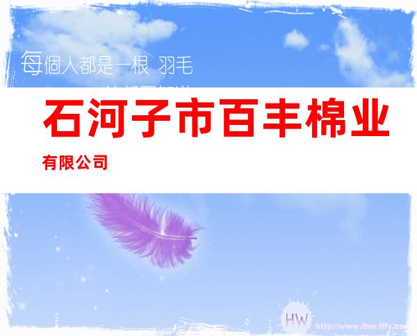 石河子市百丰棉业有限公司