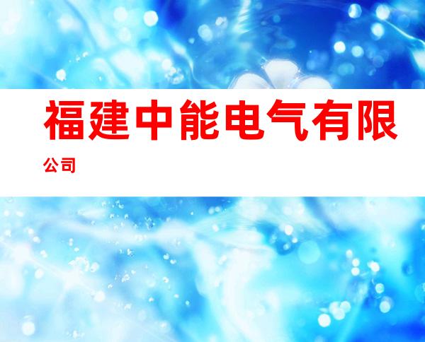 福建中能电气有限公司