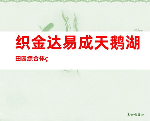 织金达易成天鹅湖田园综合体管理有限公司