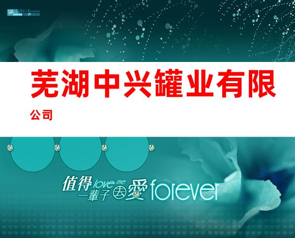 芜湖中兴罐业有限公司