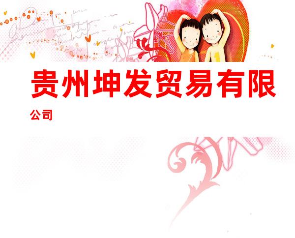 贵州坤发贸易有限公司