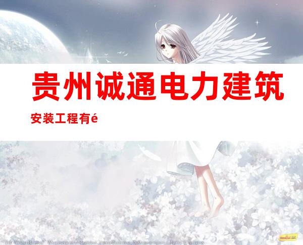 贵州诚通电力建筑安装工程有限公司