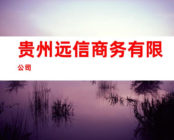贵州远信商务有限公司