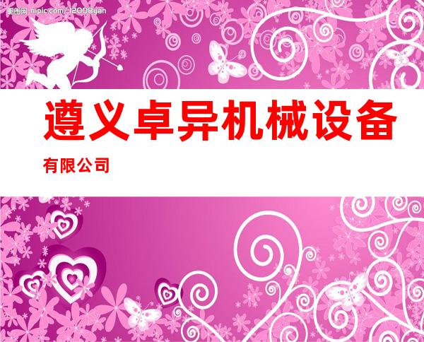 遵义卓异机械设备有限公司