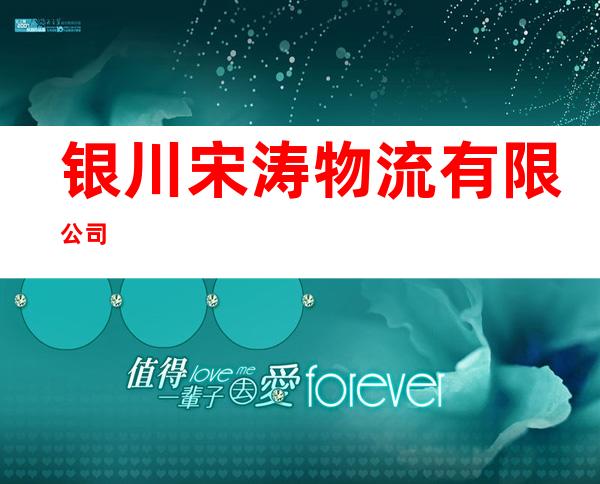 银川宋涛物流有限公司