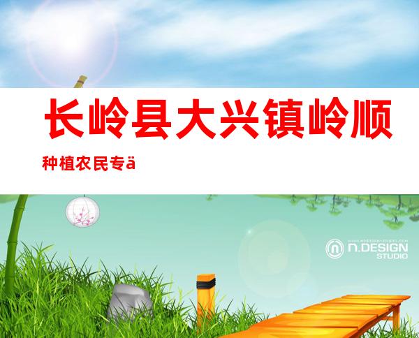 长岭县大兴镇岭顺种植农民专业合作社