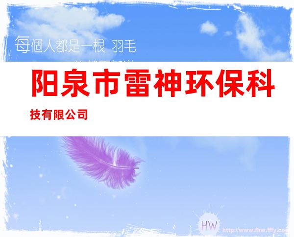 阳泉市雷神环保科技有限公司