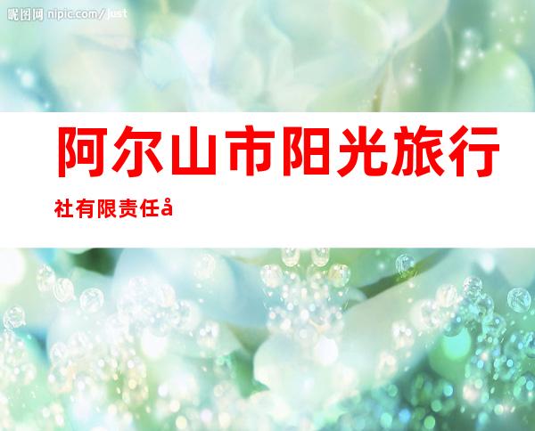 阿尔山市阳光旅行社有限责任公司